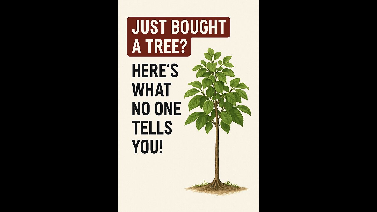 Just Bought a Tree? Here’s What No One Tells You!