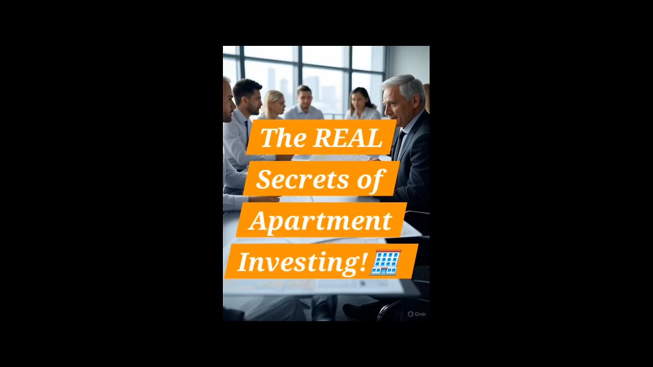 the REAL Secrets of Apartment Investing! 🏢