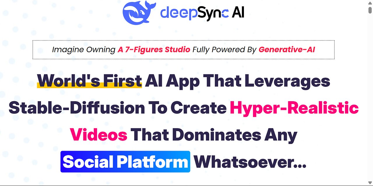 Deepsync AI Breakdown: The App Delivering Hyper-Realistic Videos That Command Social Attention