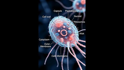 Bacteria 3D Animation video #bacteria #short