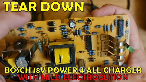 Bosch Power 4 All Lithium battery charger tear down of old reliable tech