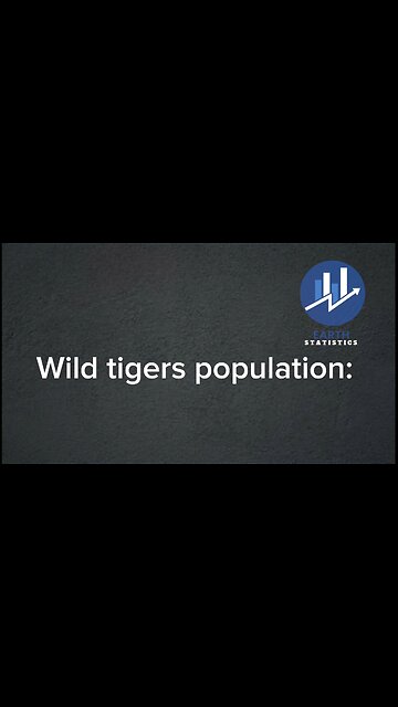 Wild tigers population...