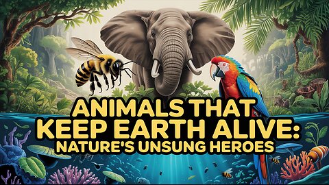 2025 - Animals That Keep Earth Alive: Nature's Unsung Heroes