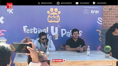 Conferencia de prensa Oh My Dog Arequipa junio 2025