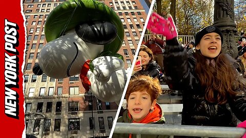 🎉 Thousands brave cold winds to celebrate Macy's Thanksgiving Day Parade 🦃