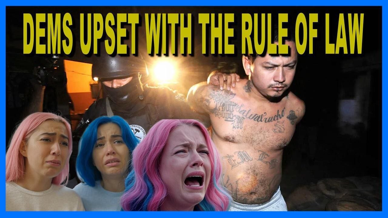 DEMS UPSET WITH THE RULE OF LAW 😤⚖️