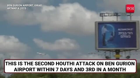 Houthis_‘DECIMATE’_Israel’s_Ben_Gurion_Airport,_Fire_2_Ballistic_Missiles;_3rd_Attack_In_1_Month