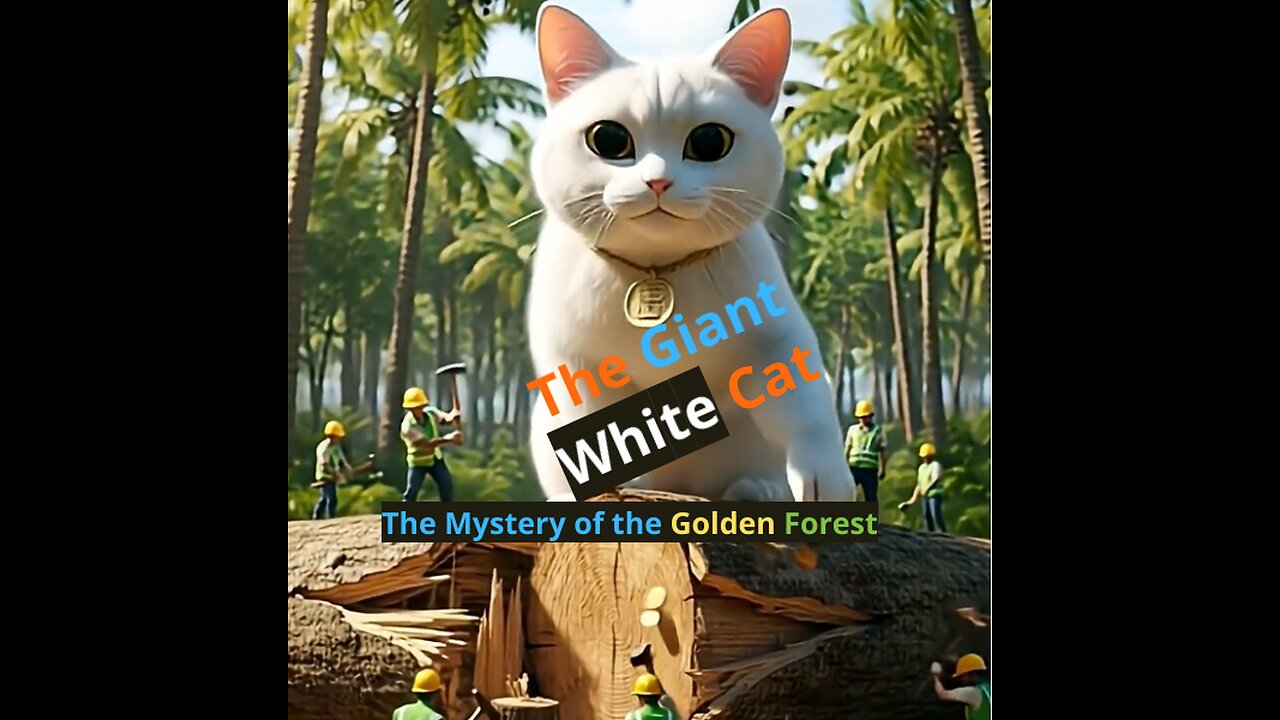 🪙💰💵A big lucky cat was rescued from a big log #animal #funny #short video