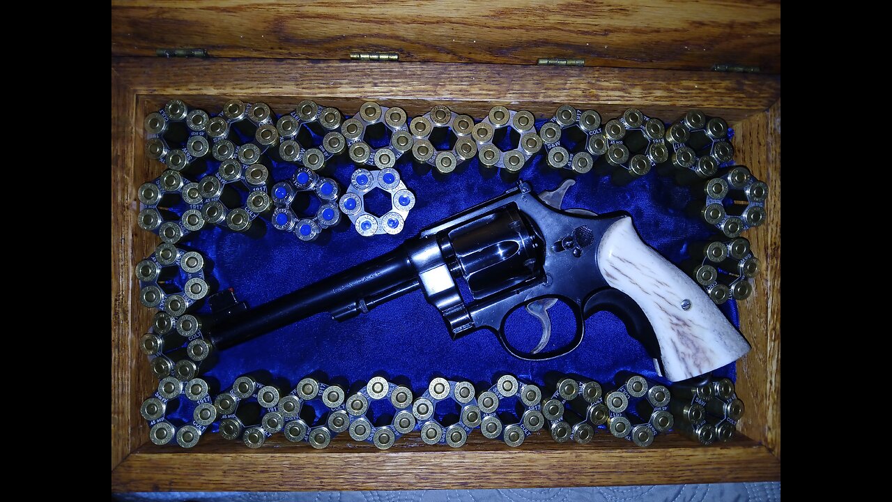 S&W M-1917 customized 1ST shots