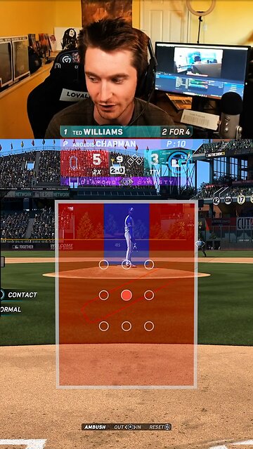 Ted Williams smokes this pitch in MLB THE SHOW 25