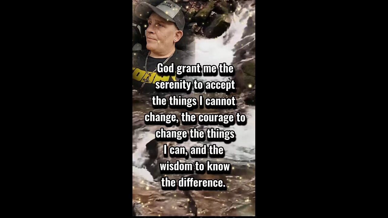 The Serenity Prayer Is Powerful 🙏🔋 #SerenityPrayer