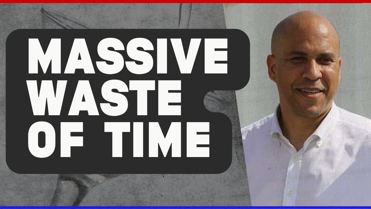 Booker Is All Bluster And No Bite And GOP Stumbles In Wisconsin