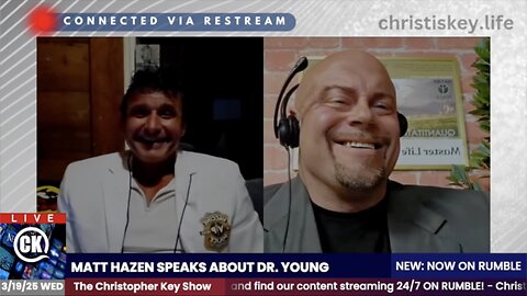 Christopher Key Interview March '25 #2: Matt Hazen’s Explosive Second Interview Unveiling Dr. Young’s Prison Sentence