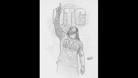 Roman Reigns OTC Logo Pencil Sketch ✏️ | The Tribal Chief Art | #geethartstudio​