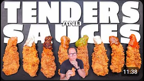 "Chicken Tenders + 8 Insane Sauces 🔥🍯 | Sam the Cooking Guy"