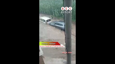 #China #flood #rainstorm #Hebei #destruction #anomaly #weather #climatechange 🇨🇳
