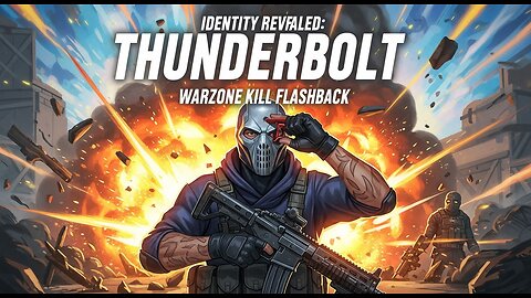 Thunderbolt's Identity Revealed: Warzone Kill Flashback