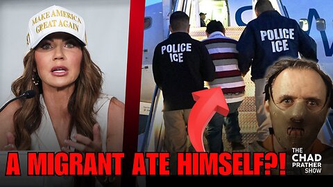 SHOCKING: Kristi Noem Reveals A Migrant Starting EATING HIMSELF While In Custody on ICE Plane!