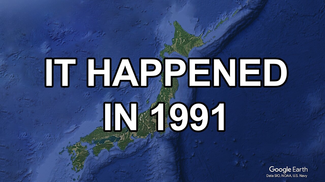 What happened in Japan in 1991?