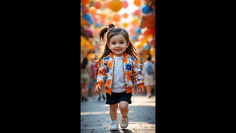 Baby Steals the Show with Her Runway Glow! ✨👶 #ViralCutie