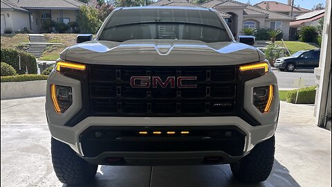 🔴R3K’s Room - Wiring Custom DRLs into GMC Canyon AT4X Factory Aux Switch - Hang Out n' Chillz