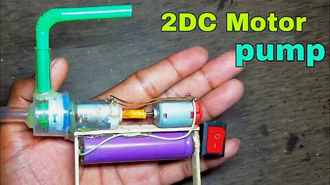 How to make running water at home |DC motor running water | #LoveIncentive #HandmadeDIY #SmallInvent
