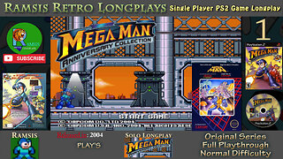 Mega Man Anniversary Collection | 2004 | PS2 | Introduction & Mega Man (1) | Episode #1 | Longplay
