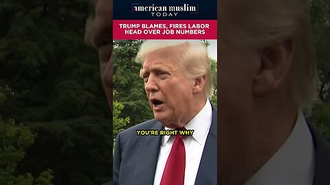 Trump blames, fires labour head over job numbers.