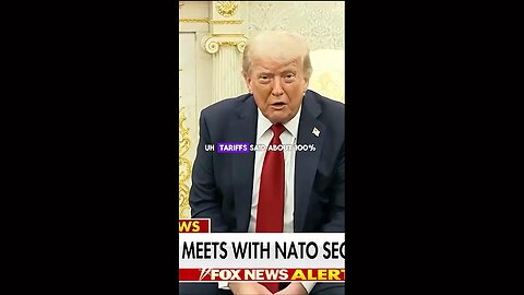 Trump Threatens 100% Tariffs on Russia, Confirms Patriot Missile Deal with NATO and Ukraine