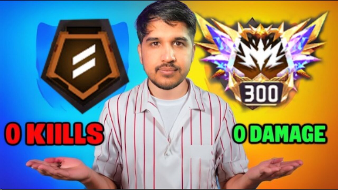 0 KILL 0 DAMAGE 😮 GOLD TO GRANDMASTER CHALLENGE ☠️