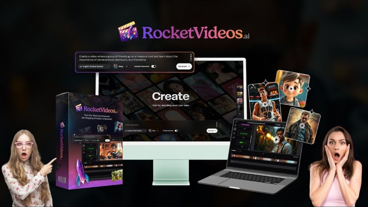 RocketVideos AI Review: Turn Text into Stunning Videos in Minutes! 🎥 [DEMO & Features]