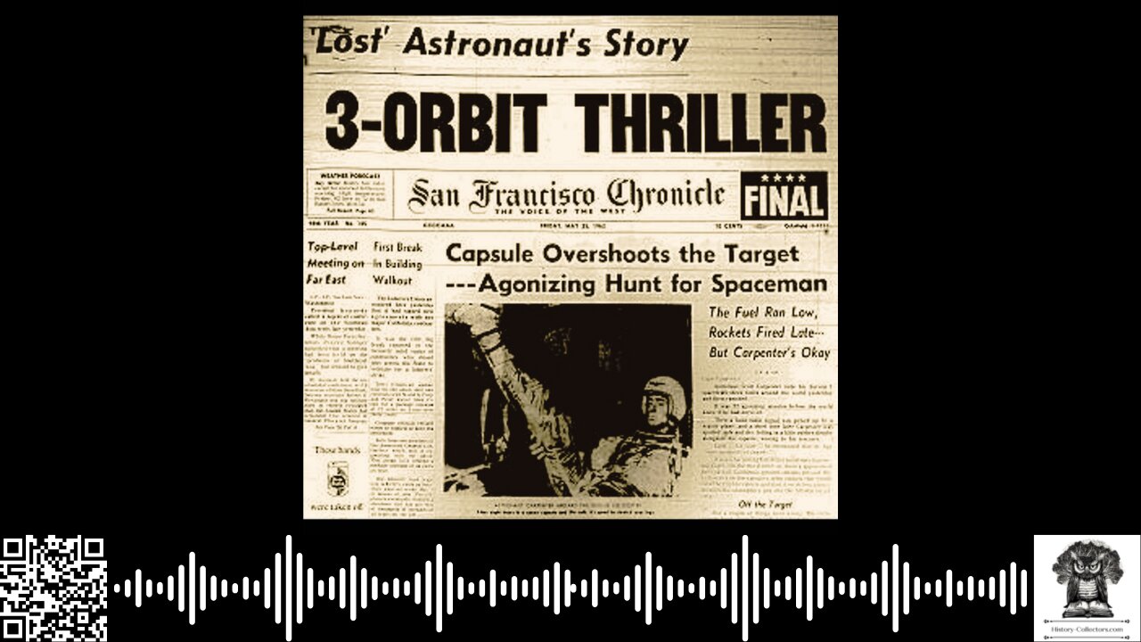 #OnThisDate May 24, 1962: Into Orbit