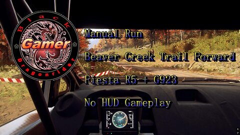 Beaver Creek Trail Forward DiRT Rally 2.0 Fiesta R5 + Logitech G923 Manual Run (No HUD Cockpit View)