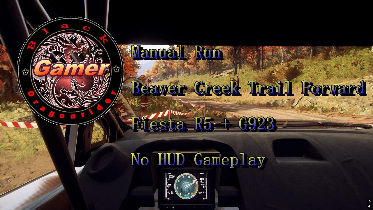 Beaver Creek Trail Forward DiRT Rally 2.0 Fiesta R5 + Logitech G923 Manual Run (No HUD Cockpit View)