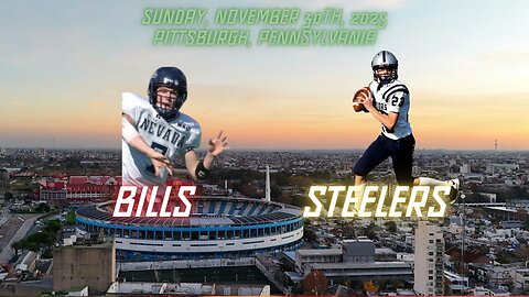 Buffalo Bills @ Pittsburgh Steelers, Week 13, Diggin' Deeper Into the NFL