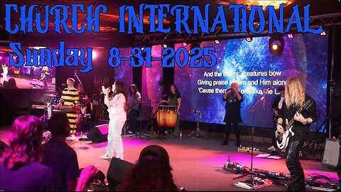Robin D Bullock & Pastor Robin R. Bullock 8.31.2025 - Church International - Sunday Celebration!