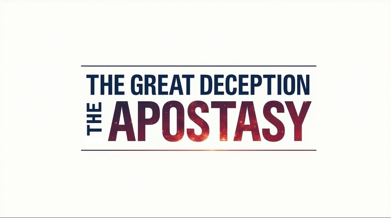 The Great Deception, The Apostasy!