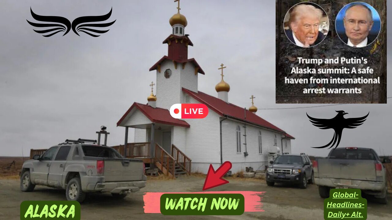 ⚡"Trump Meets Putin—And Ukraine Holds Its Breath: Global-Headlines-Daily+ Alt.