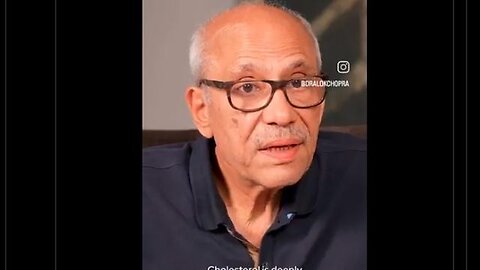 "I love Cholesterol! Do You Know What My Cholesterol Is?" - Dr. Alok Chopra, Cardiologist