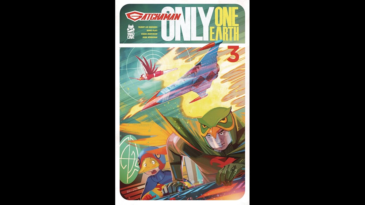 Gatchaman: Only One Earth #3 Madcave Studios #QuickFlip Comic Review