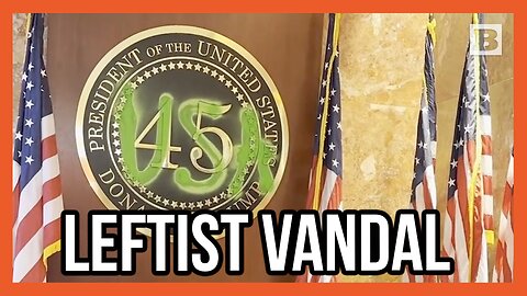 Climate Doomers Vandalize Trump Tower's "45" Presidential Plaque