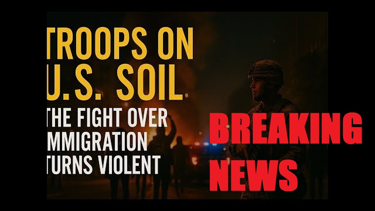 BREAKING NEWS: "Monkey Werx-Troops on US Soil - Fight Over Immigration Turns Violent"