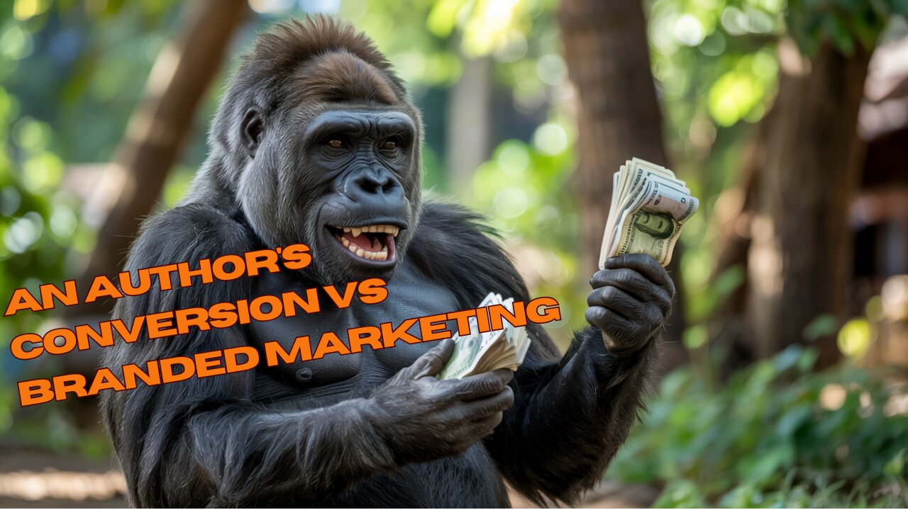 An Author's Conversion Vs Branded Marketing