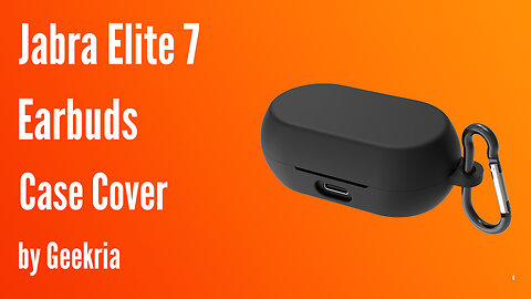 Jabra Elite 7 Earbuds Case Cover | Geekria