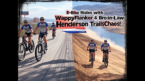 E-Bike Rides with WappyFlanker & Bro-in-Law: Henderson Trails Chaos!