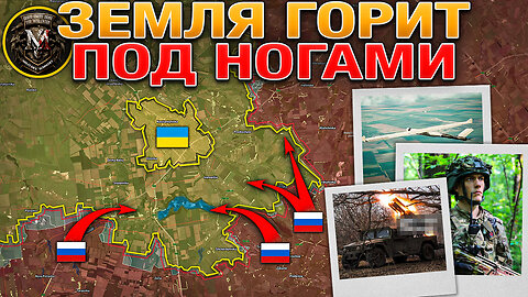 ВС РФ Продвигаются В Днепропетровской Области⚔️ Клебан-Быкский Котел🔥 Военные Сводки За 11.06.2025 📅