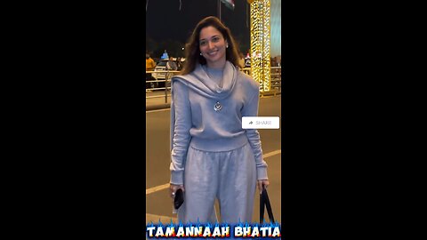Bollywood Actress Tamannaah Bhatia Last Spotted at Airport 🥰