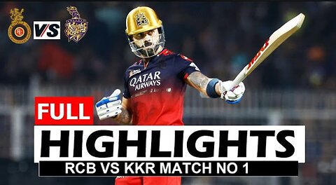 Kolkata knight riders vs Royal Chellangers Bengaluru IPL 2025 Match HIGHLIGHTS | KKR VS RCB