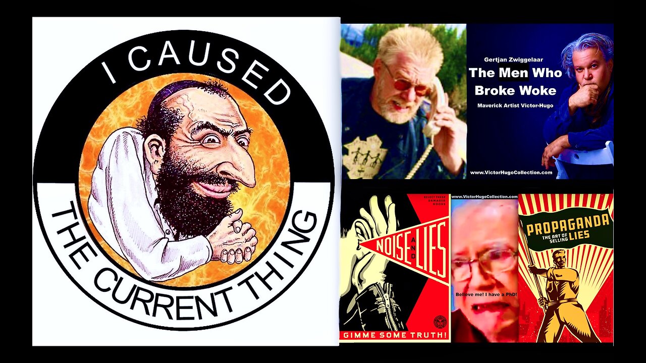 Gertjan Zwiggelaar Victor Hugo Israel Jews Use Useful Idiot Jim Fetzer To Censor Truth Spread Lies