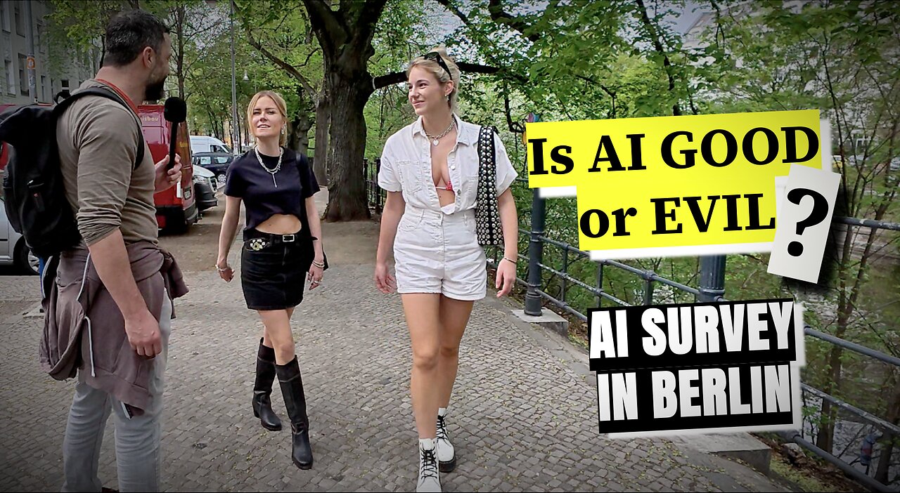 AI Survey in Berlin: Will AI Save Us or Replace Us?